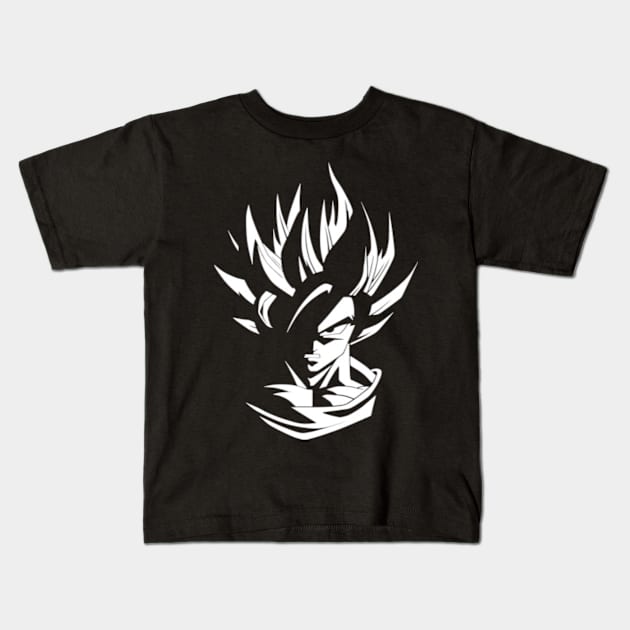 Anime Face Kids T-Shirt by soonfly